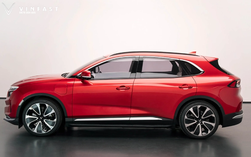 vinfast vf8 nhìn ngang