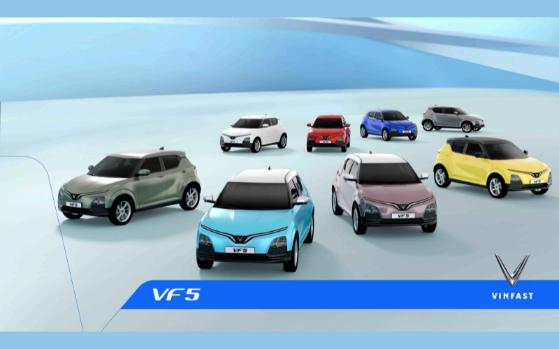 Vinfast VF5 Plus ra mắt diện mạo mới