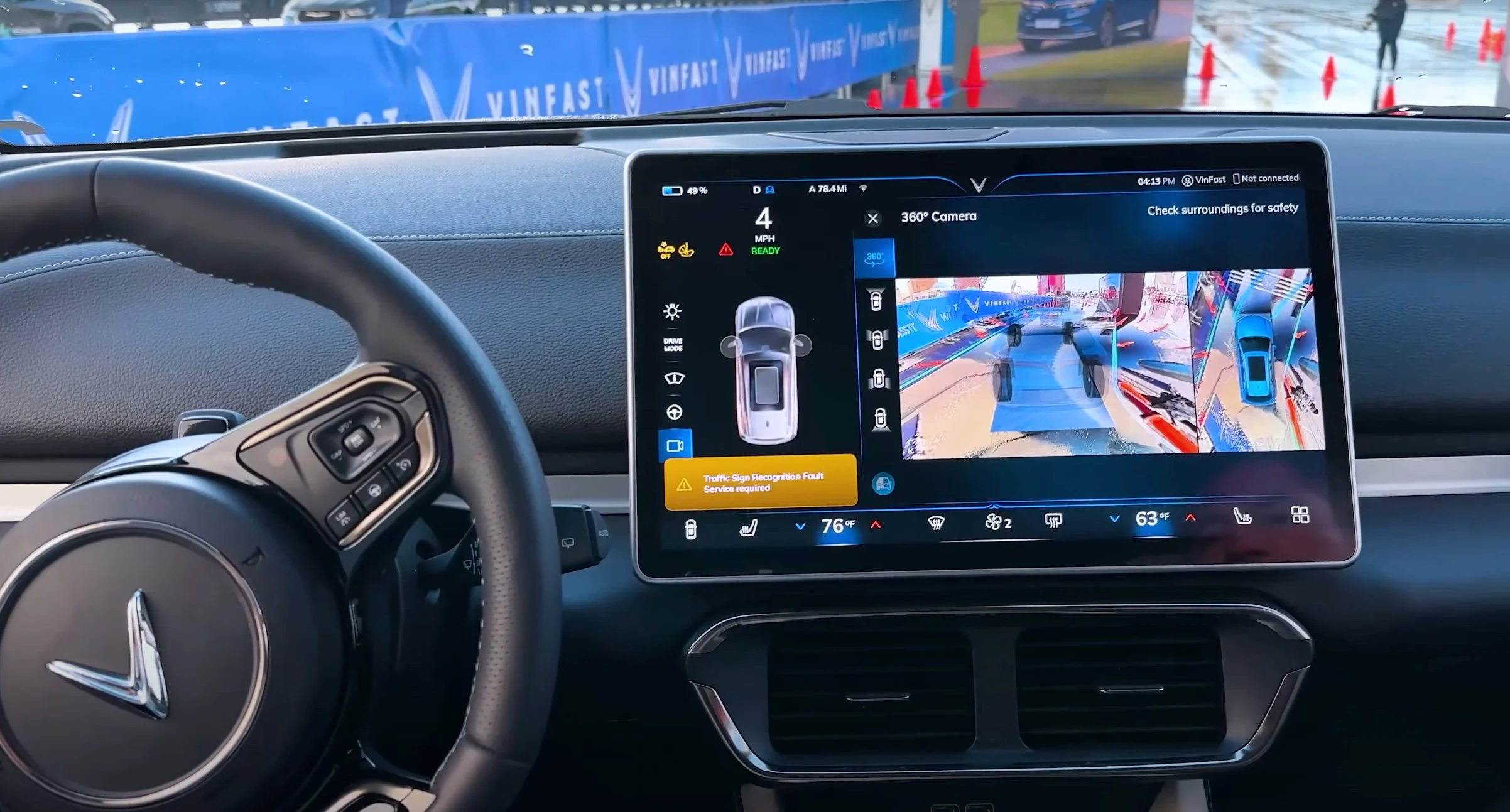 Camera 360 trên vinfast vf8
