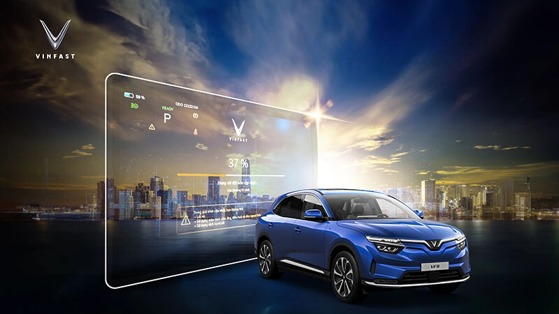 vinfast vf8 cập nhật phần mềm từ xa