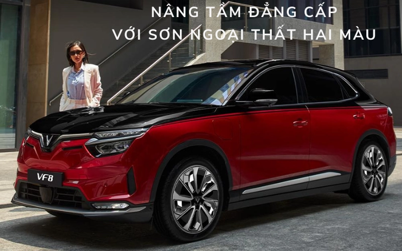 Vinfast VF8 Lux nâng tầm đẳng cấp